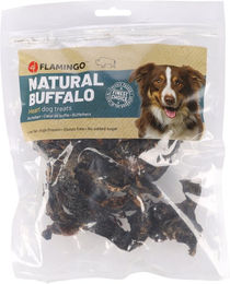 Flamingo Natur Snack Büffelherz für Hunde glutenfrei ohne Zuckerzusatz 200 g - 200 g – Bild 1 von 2