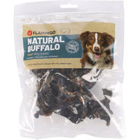 Produktbild von Flamingo Natur Snack Büffelherz für Hunde glutenfrei ohne Zuckerzusatz 200 g - 200 g