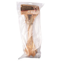 Produktbild von Flamingo Nature Kauknochen Büffel Fleischige Tibia Knochen für Hunde 800 g glutenfrei ohne Zucker - 800 g