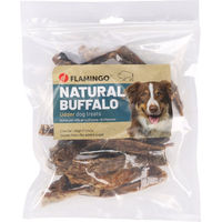 Produktbild von Flamingo Nature Kausnack Büffel-Euter für Hunde Junior glutenfrei ohne Zuckerzusatz 200 g