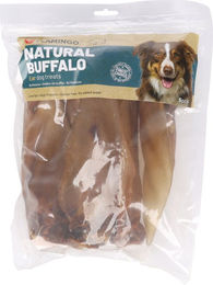 Produktbild von Flamingo Nature Snack Büffelohren Naturkauartikel für Hunde Junior 2 x 5 Stück - 2 x 5 Stk.