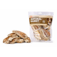 Produktbild von Flamingo Naturkauartikel Kaninchenohren für Junior Hunde glutenfrei und ohne Zucker 200g - 200 g