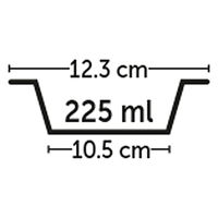 Produktbild von Flamingo Nelly Futternapf aus Edelstahl für Nager Blau 225 ml - 225 ml