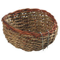 Produktbild von Flamingo Nest Taupo Brutnest für Wildvögel aus Weide in Braun 7 cm x ø 15 cm
