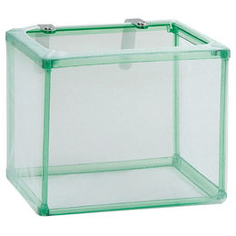 Flamingo Netz Ablaichkasten für Fische in Grün 16x12x13cm mit Wasserzirkulation – Bild 1 von 2