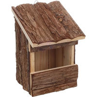 Produktbild von Flamingo Nistkasten Inclino aus FSC-Holz wetterfest für Wildvögel Braun 14x13x20cm - 1 Stk.