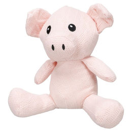 Flamingo Nittu Quietschspielzeug Schwein für Hunde Rosa aus Polyester – Bild 1 von 1