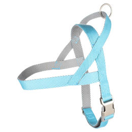 Flamingo Norwegergeschirr Elly Hundegeschirr aus Nylon Blau Größe XL – Bild 1 von 5