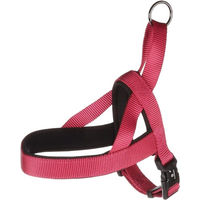 Produktbild von Flamingo Norwegergeschirr für Hunde Abbi Kirschrot Größe XS 35-42cm aus Nylon