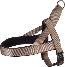 Flamingo Norwegergeschirr für Hunde Taupe Größe M 50-65cm aus Nylon – Bild 1 von 2