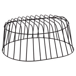 Flamingo Oberes Gitter für Fahrradkorb Canna Lenkstange aus Metall Schwarz – Bild 1 von 2