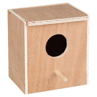Produktbild von Flamingo Offener Nistkasten für Exoten aus Holz 12,5 x 9,5 x 16 cm
