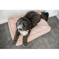 Produktbild von Flamingo Orthopädisches Hundebett Baldar Grün 100 cm Ergonomischer Schlafplatz für Senioren zur Gelenkschonung