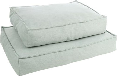 Flamingo Orthopädisches Hundebett Baldar mit Memory Foam für Senior Hunde, rechteckig, Grün, 80 x 60 x 18 cm - 80 cm – Bild 1 von 5