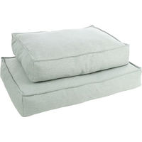 Produktbild von Flamingo Orthopädisches Hundebett Baldar mit Memory Foam für Senior Hunde, rechteckig, Grün, 80 x 60 x 18 cm - 80 cm