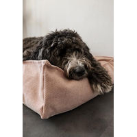 Produktbild von Flamingo Orthopädisches Hundebett Baldar mit Memory Foam für Senior Hunde Rosa 80 cm