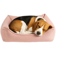 Produktbild von Flamingo Orthopädisches Hundebett Baldar mit Memory Foam Rosa 65 cm