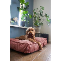 Produktbild von Flamingo Orthopädisches Hundebett Reno mit Memory Foam Blau Grau 65 cm - 65 cm