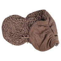 Produktbild von Flamingo Pakka Hundehandtuch aus Mikrofaser in Braun oder Beige für alle Hundegrößen