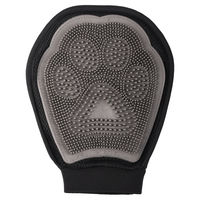 Produktbild von Flamingo Pflegehandschuh Annabelle 2in1 grau aus TPR