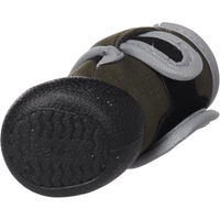 Produktbild von Flamingo Pfotenschuhe für Hunde XS Grün aus Polyester wasserabweisend und reflektierend
