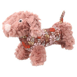 Produktbild von Flamingo Plüschspielzeug für Hunde in Rosa Weiß Braun Orange Gelb 11 x 35 x 18 cm