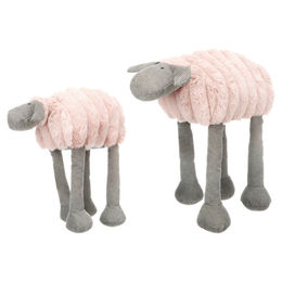 Flamingo Plüschspielzeug für Hunde Ribola Schaf liegend rosa Größe L – Bild 1 von 1