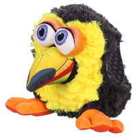 Produktbild von Flamingo Plüschspielzeug Snapzy Tukan schwarz bunt für Hunde