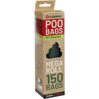 Produktbild von Flamingo Poco Hundekotbeutel Grün Recycelt 150 Stück