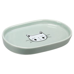 Flamingo Poezie Futter- und Trinknapf aus Keramik oval minzgrün 130 ml – Bild 1 von 1