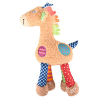 Produktbild von Flamingo Quietschspielzeug Cheery Giraffe für Hunde aus Polyester in Bunt und Beige