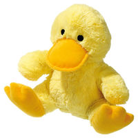 Produktbild von Flamingo Quietschspielzeug Ente aus Baumwolle Gelb 19 cm für Hunde