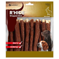 Produktbild von Flamingo R'Hide Hundesnack Stick Kaninchen 350g - 350 g