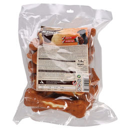 Flamingo R'Hide Kauknochen Huhn Hundesnack Monoprotein glutenfrei ohne Zucker 1,6 kg - 16 x 100 g – Bild 1 von 3