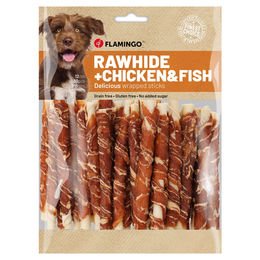 Flamingo R'Hide Sticks Hundesnack mit Huhn und Kabeljau getreidefrei und glutenfrei 350 g – Bild 1 von 7