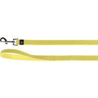 Produktbild von Flamingo Reflektierende Nylon Führleine für Hunde und Katzen Gelb 100cm x 25mm - 100 cm