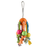 Produktbild von Flamingo Regenbogen Spy Multi Holz Vogelspielzeug für Papageien 19 cm - 19 cm