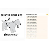 Produktbild von Flamingo Regenmantel Ciro für Hunde Gelb wasserdicht mit reflektierenden Streifen