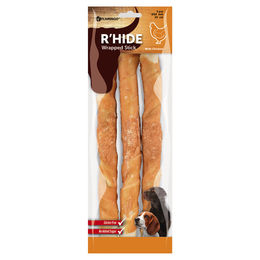 Flamingo RHide Hundesnack Huhn Wrapped Stick 240 g - 3 x 240 g – Bild 1 von 2