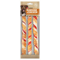 Produktbild von Flamingo RHide Stick Kausnack für Hunde mit Huhn und Rind getreidefrei und glutenfrei 280 g - 3 x 280 g