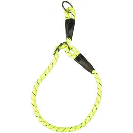 Produktbild von Flamingo Rimo Erziehungshalsband für Hunde aus Nylon Gelb 65cm 12mm