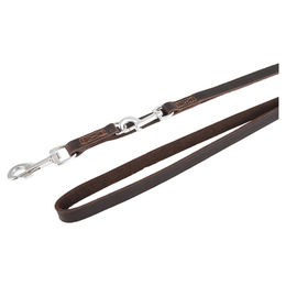 Flamingo Rondo Führleine für Hunde braun 240 cm x 22 mm - 240 cm – Bild 1 von 2