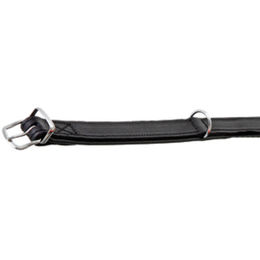 Flamingo Rondo Lederhalsband genäht Schwarz 30-36 cm 18 mm – Bild 1 von 1