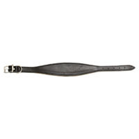 Produktbild von Flamingo Rondo Lederhalsband Schwarz S/M 26-32 cm 50 mm
