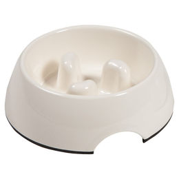 Produktbild von Flamingo Royal Slow Down Slow Feeder Fressnapf weiß 700 ml - 700 ml