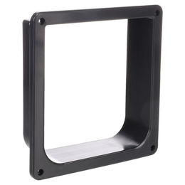 Flamingo Rückplatte Ersatzteil für Katzenklappe Tami Fanni Idda Schwarz 19x20x5cm – Bild 1 von 2