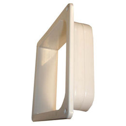 Produktbild von Flamingo Rückplatte für 4-Wege Katzenklappe in Weiß Größe L aus Kunststoff