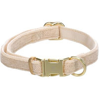 Produktbild von Flamingo Saba Hundehalsband aus Nylon in Beige Größe S