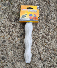 Flamingo Sandsitzstange für Vögel und Papageien aus Kunststoff Größe S 18 cm - 18 cm – Bild 1 von 3