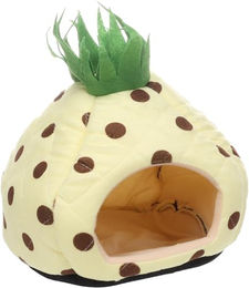 Produktbild von Flamingo Schlafplatz Helga Ananas Gelb Stoff 23,5x23,5x19cm